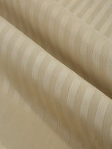Naksh 400 TC Stripes Khaki Cotton