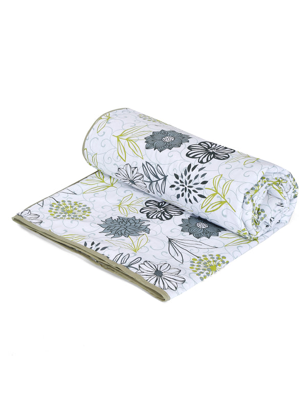 Naksh Dohar Grey Bed Cotton Comforter