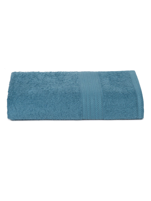 Naksh 450 GSM Turquoise Green Super Absorbent Bath Towel