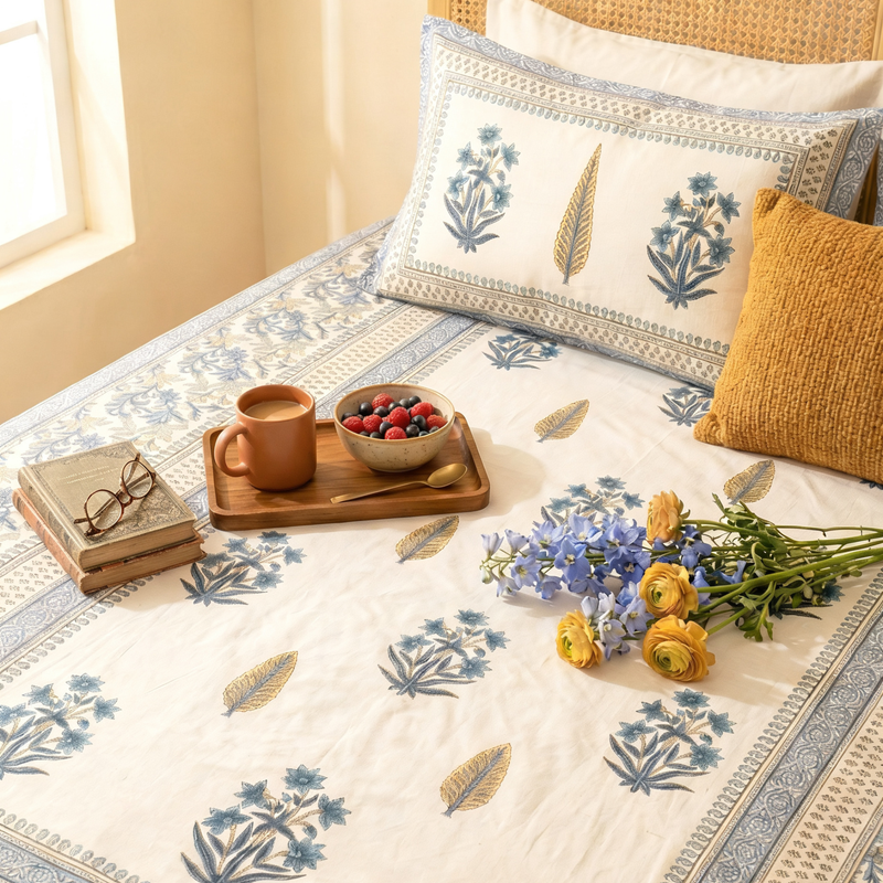 Naksh Royal Sajawat Bedsheet - King Size