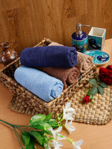 Naksh 450 GSM Super Absorbent Hand Towel Combo Multicolor 10