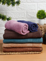 Naksh 450 GSM Super Absorbent Hand Towel Combo Multicolor 10