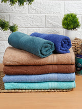 Naksh 450 GSM Super Absorbent Hand Towel Combo Multicolor 15