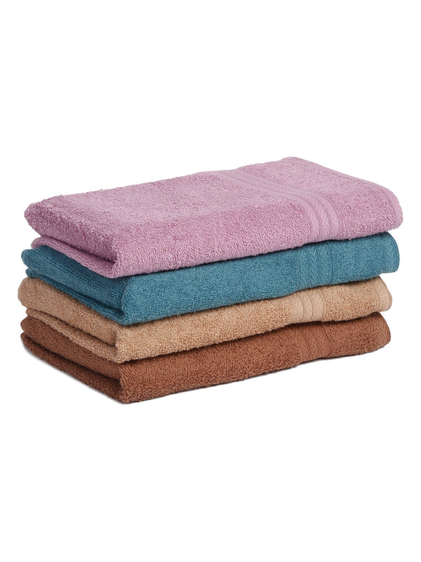 Naksh 450 GSM Super Absorbent Hand Towel Combo Multicolor 24