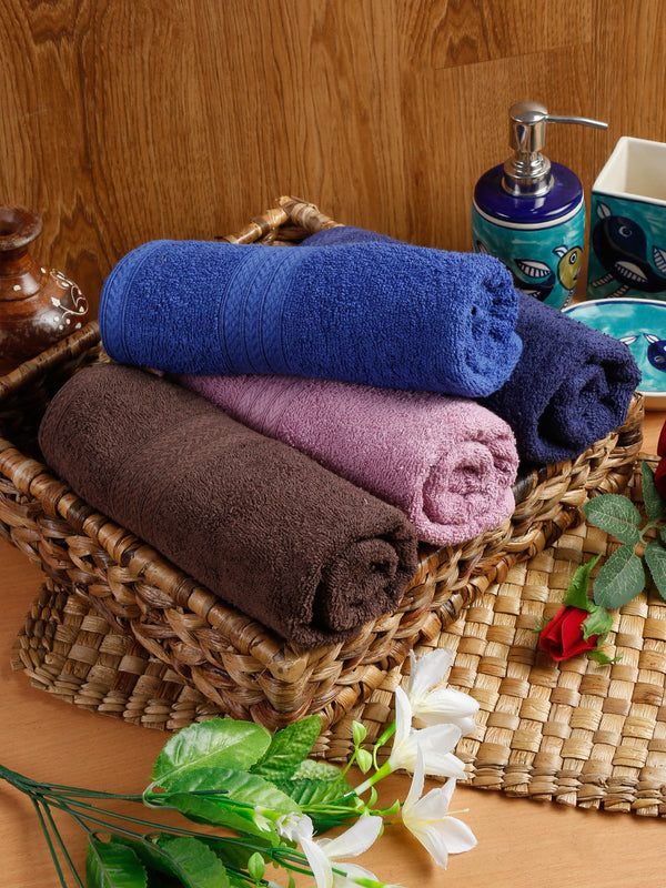 Naksh 450 GSM Super Absorbent Hand Towel Multicolor 31