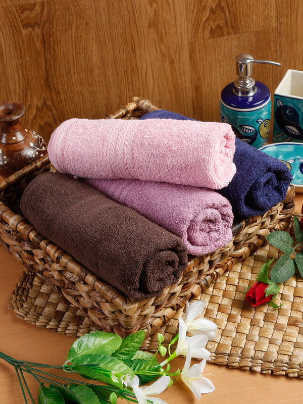Naksh 450 GSM Super Absorbent Hand Towel Multicolor 32