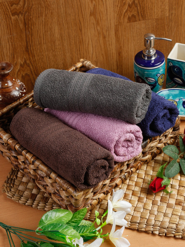 Naksh 450 GSM Super Absorbent Hand Towel Multicolor 33