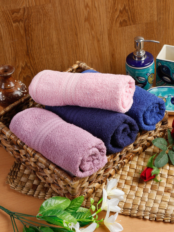 Naksh 450 GSM Super Absorbent Hand Towel Multicolor 34