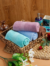 Naksh 450 GSM Super Absorbent Hand Towel Combo Multicolor 4