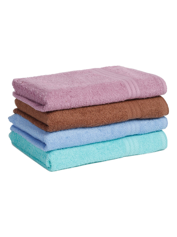 Naksh 450 GSM Super Absorbent Hand Towel Combo Multicolor 4