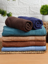 Naksh 450 GSM Super Absorbent Hand Towel Combo Multicolor 7